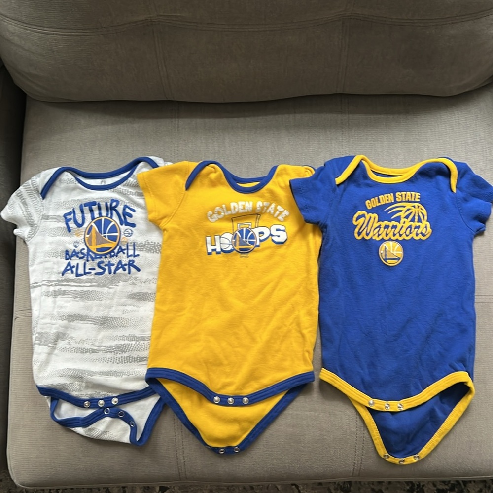 Golden State Warriors bodysuits